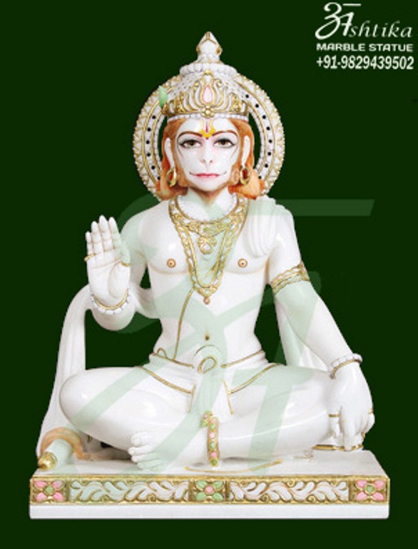 Marble Hanuman Statue Supplier In Rajasthan