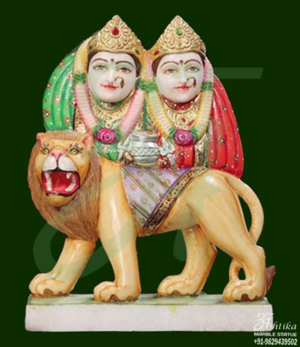 Durga Mata Marble Moorti