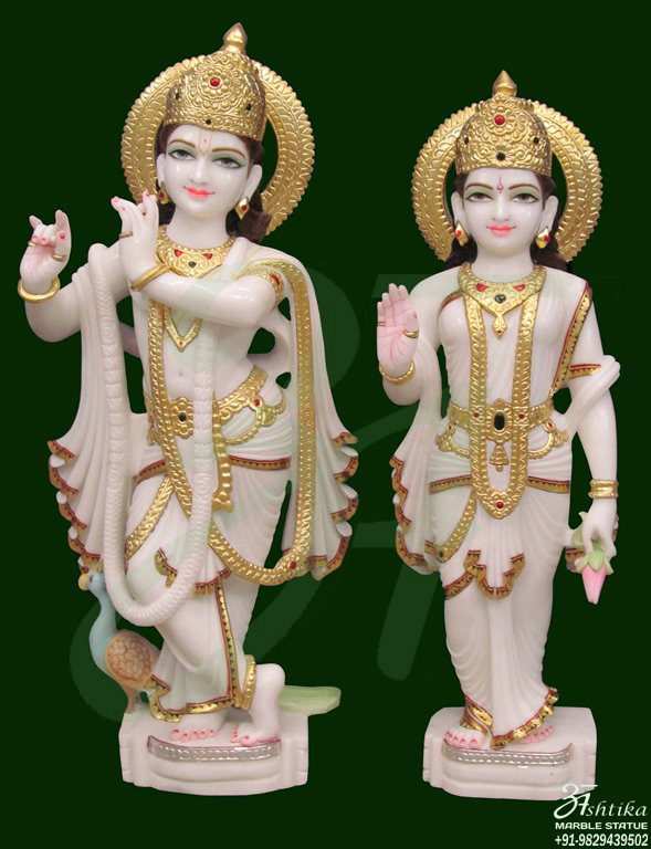 Radha Krishna Marble Statue Online