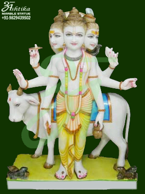 Marble Lord Dattatreya Statue Exporter