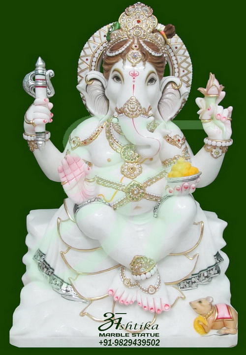 Marble Ganesh Idol Online