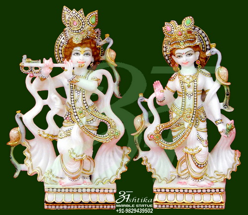 Radha Krishna Marble Statue Online Shopping