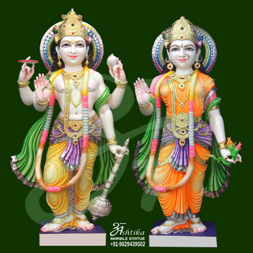 Marble Vishnu Laxmi Statue Manufacturer