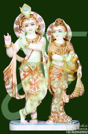 Marble Radha Krishna Idol Manufacturer