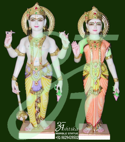 Vishnu Laxmi Idol