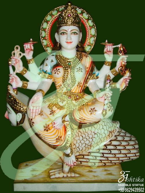 Marble Jain Devi Moorti