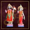 Ramdev baba marble statue 03
