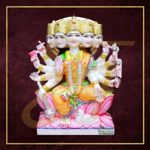 Gayatri Marble Statue